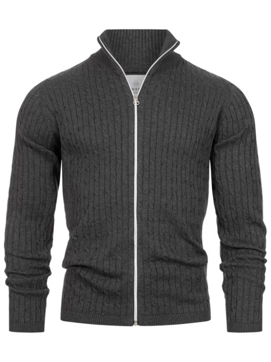 Foto van product Kronstadt Gebreid vest antraciet