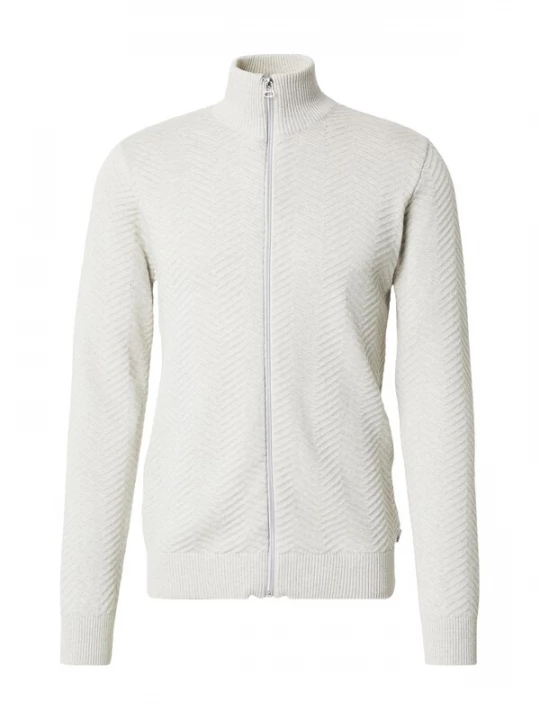 Foto van product Kronstadt Gebreid vest 'Carlo' lichtgrijs