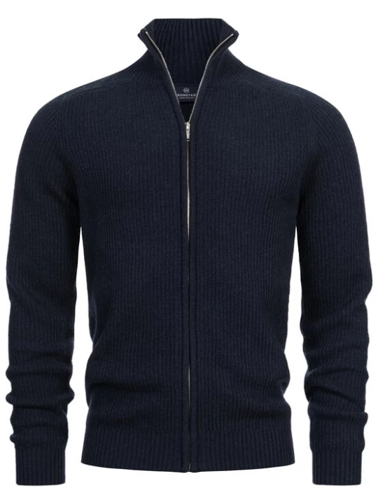 Foto van product Kronstadt Gebreid vest ' Dorsey' marine