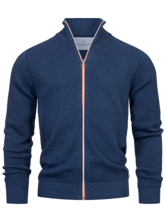 Foto van product Kronstadt Gebreid vest 'Erik' royal blue / koningsblauw