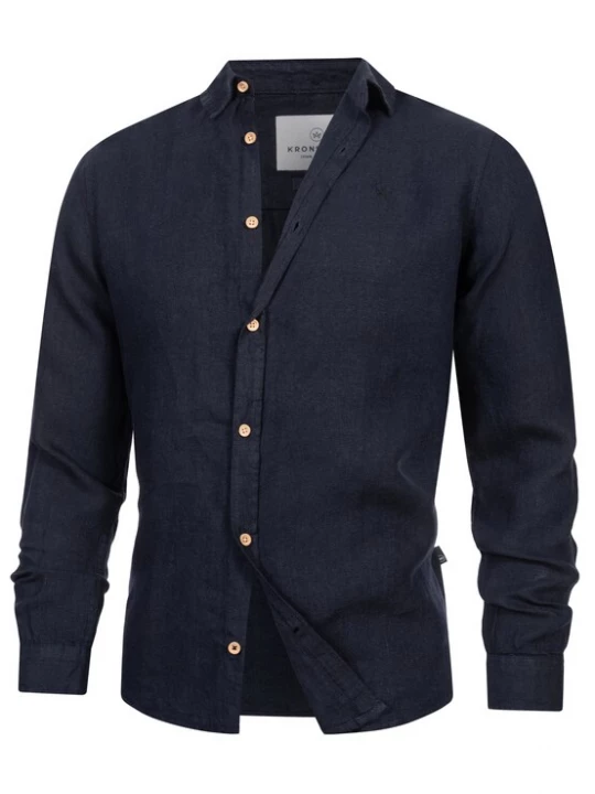 Foto van product Kronstadt Overhemd 'Ayers' navy