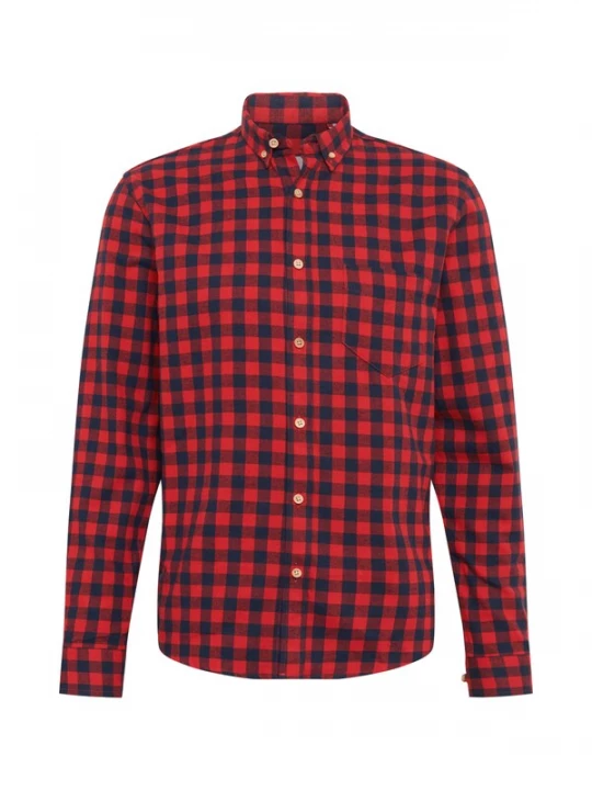 Foto van product Kronstadt Overhemd 'Johan' navy / rood