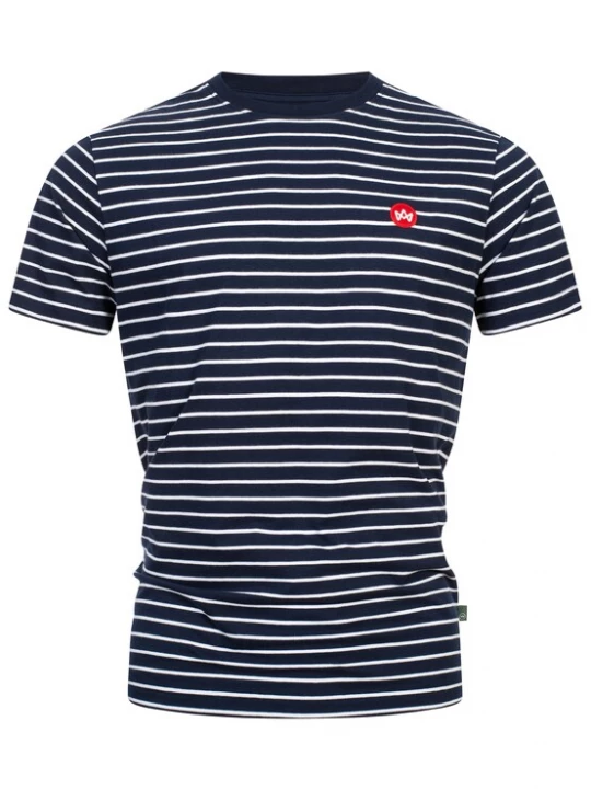 Foto van product Kronstadt Shirt 'Timmi' nachtblauw / wit