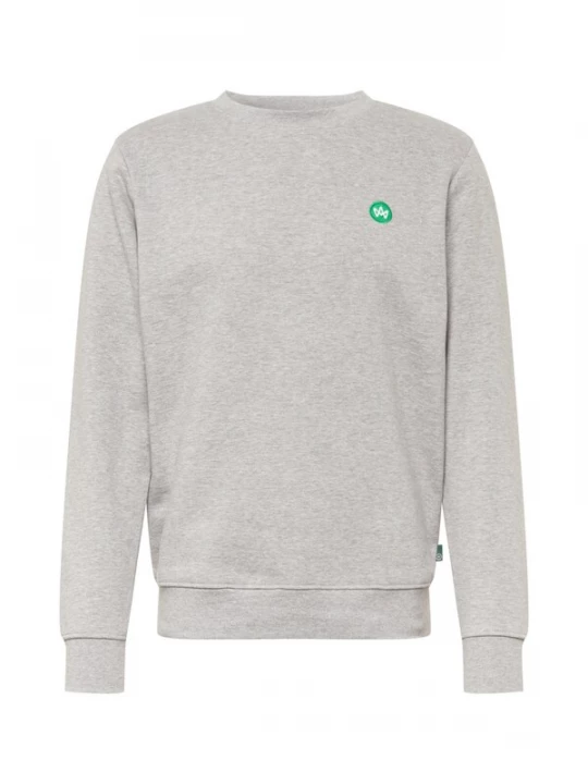 Foto van product Kronstadt Sweatshirt grijs gemêleerd / grasgroen