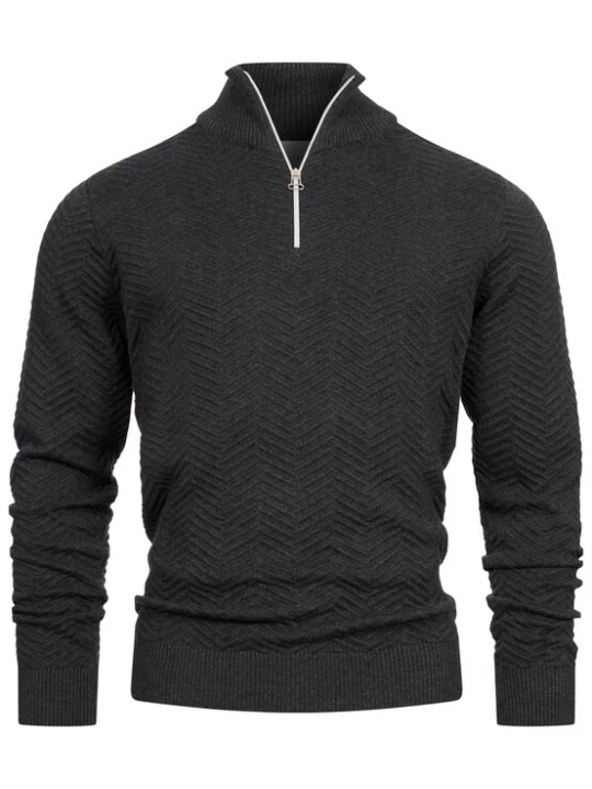 Foto van product Kronstadt Trui 'Carlo' donkergrijs