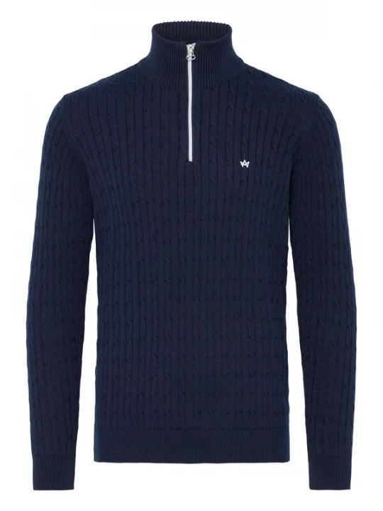 Foto van product Kronstadt Trui ' KSCall half zip ' donkerblauw