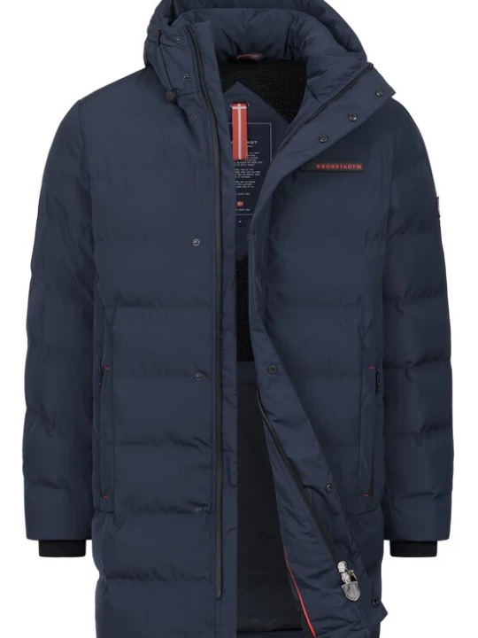 Foto van product Kronstadt Winterjas ' Bourland ' blauw / oranje