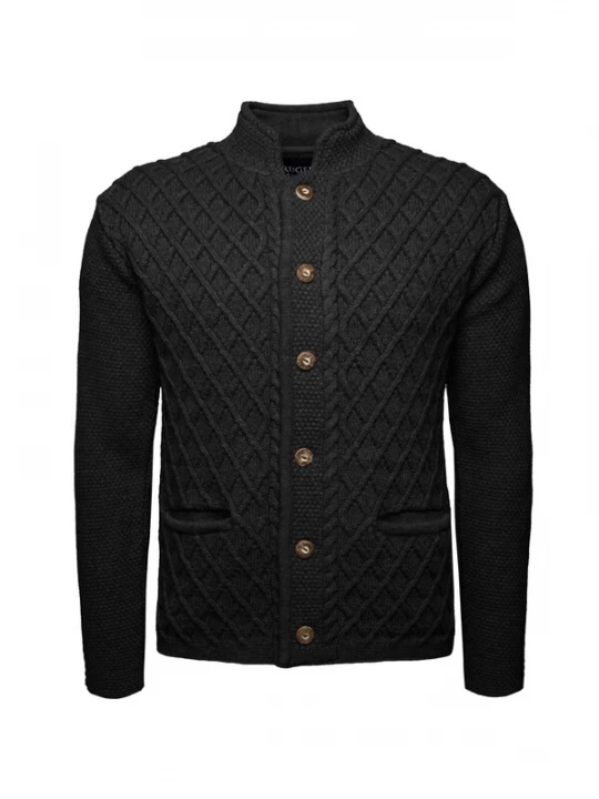 Foto van product Krüger Buam Gebreid vest 'Jonathan' zwart