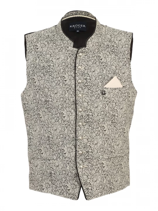 Foto van product Krüger Buam Gilet lichtbeige / zwart