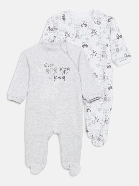 Foto van product Kruippakje Jacky Baby wit