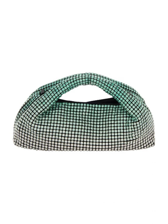 Foto van product KRZY Handtas groen / zilver