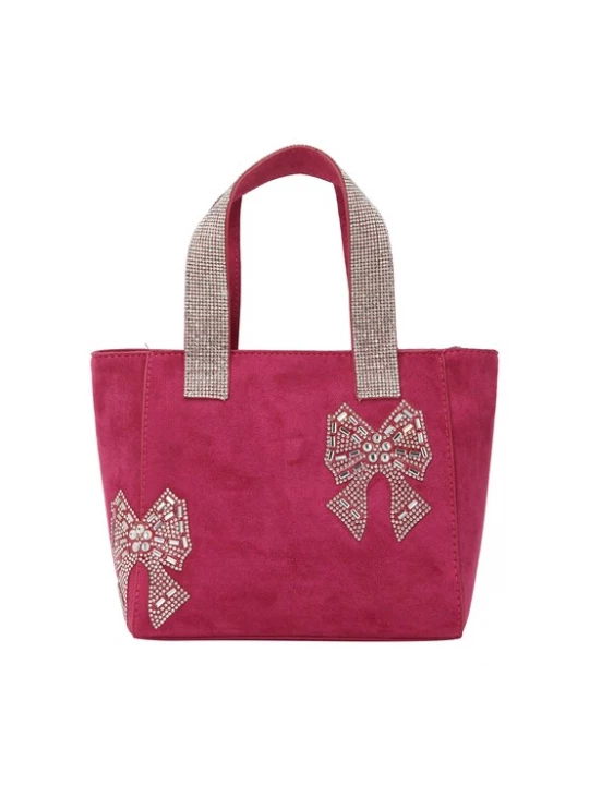 Foto van product myMo at night Handtas grenadine / zilver