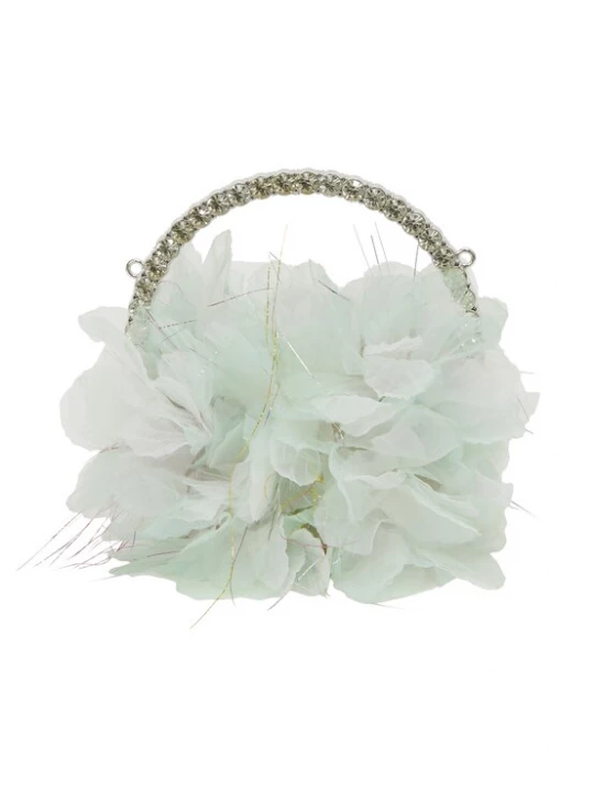 Foto van product KRZY Handtas mintgroen / wit