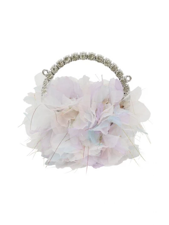 Foto van product KRZY Handtas pastelblauw / pastellila / wit
