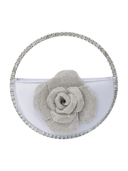 Foto van product KRZY Handtas zilver / offwhite
