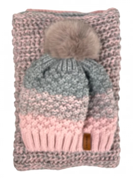 Foto van product Kumixi Muts 'Set: Mütze & Loop Schal' pink