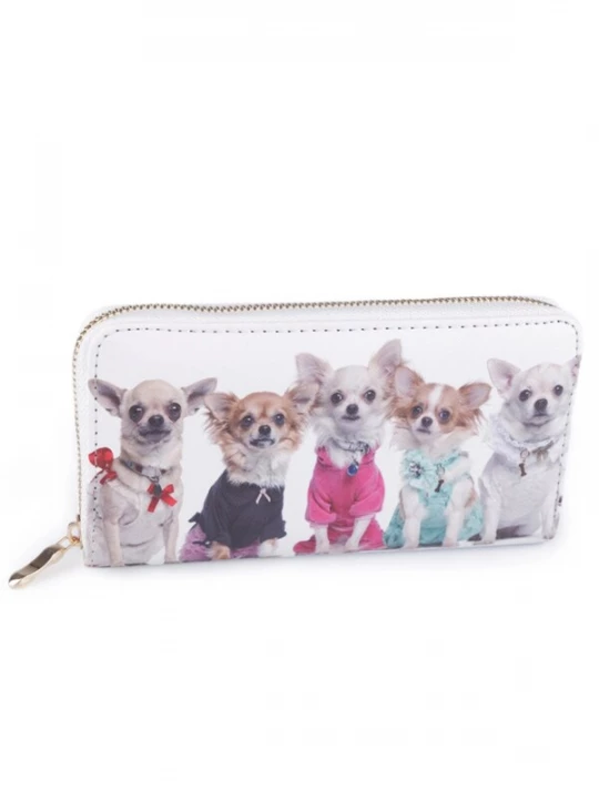 Foto van product Kumixi Portemonnee 'Chihuahua' wit