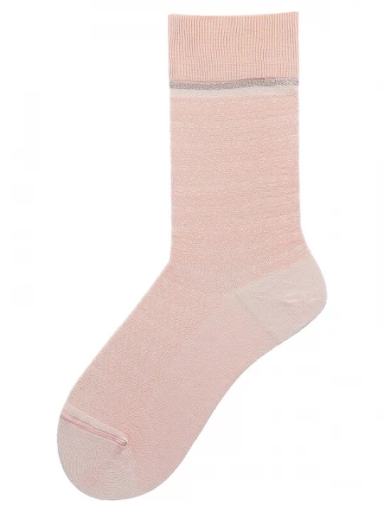 Foto van product KUNERT Sokken 'Fine Love' grijs / rosa