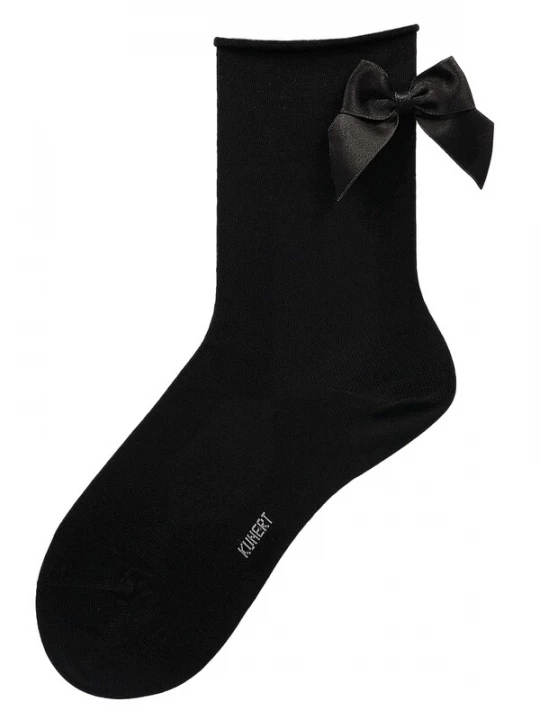 Foto van product KUNERT Sokken 'Ribbon Love' zwart