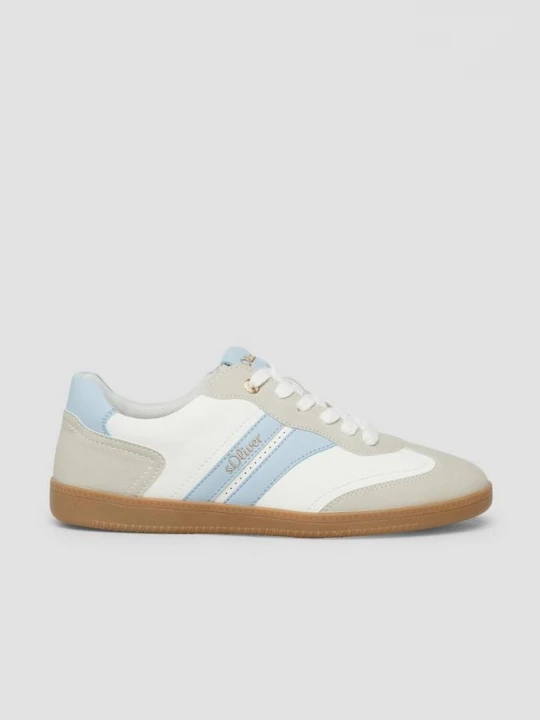 Foto van product Kunstleren sportschoenen s.Oliver niebieski