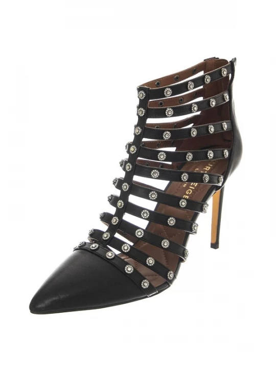 Foto van product Kurt Geiger Laarzen 'Octavia Black Bootie Leather' zwart