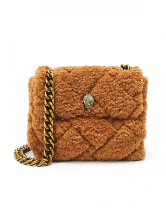 Foto van product Kurt Geiger Schoudertas 'Kensington Soft Sq' bruin