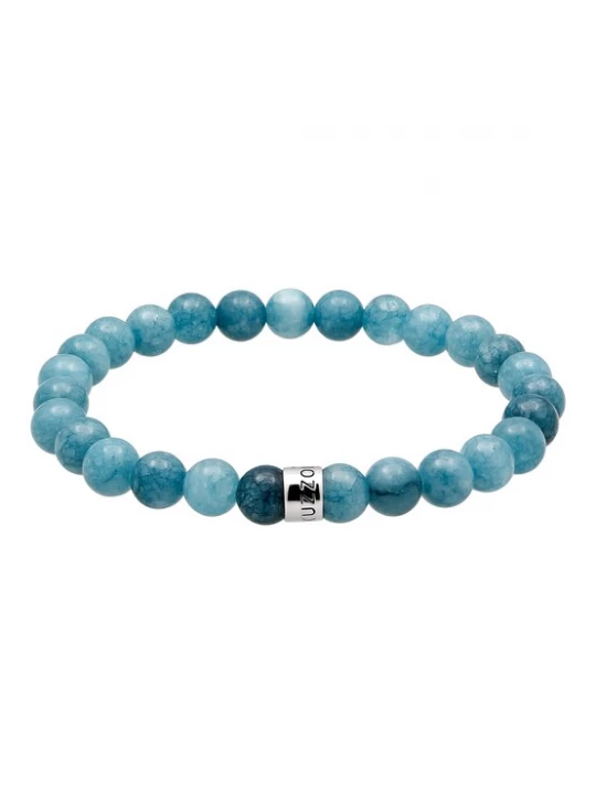 Foto van product KUZZOI Armband blauw / turquoise / zilver