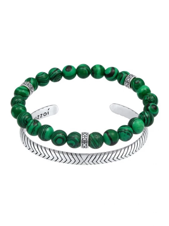 Foto van product KUZZOI Armband groen / zilver