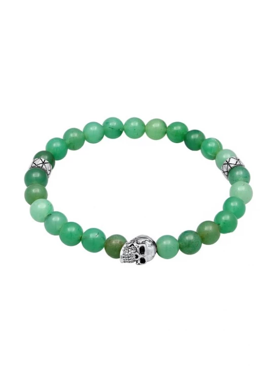 Foto van product KUZZOI Armband groen / zwart / zilver