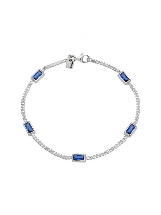 Foto van product KUZZOI Armband saffier / zilver