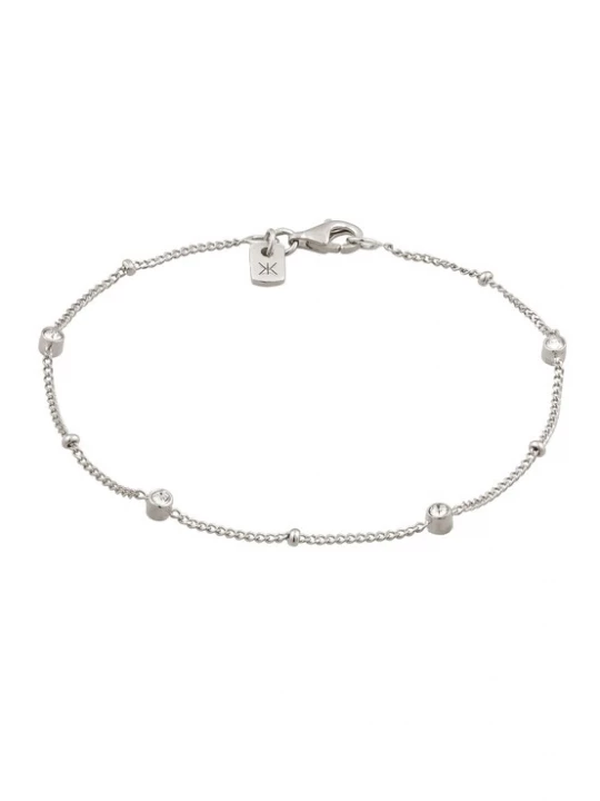 Foto van product KUZZOI Armband 'Solitär' zilver