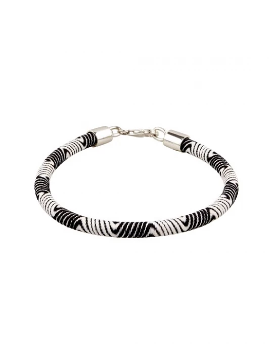 Foto van product KUZZOI Armband zwart / zilver