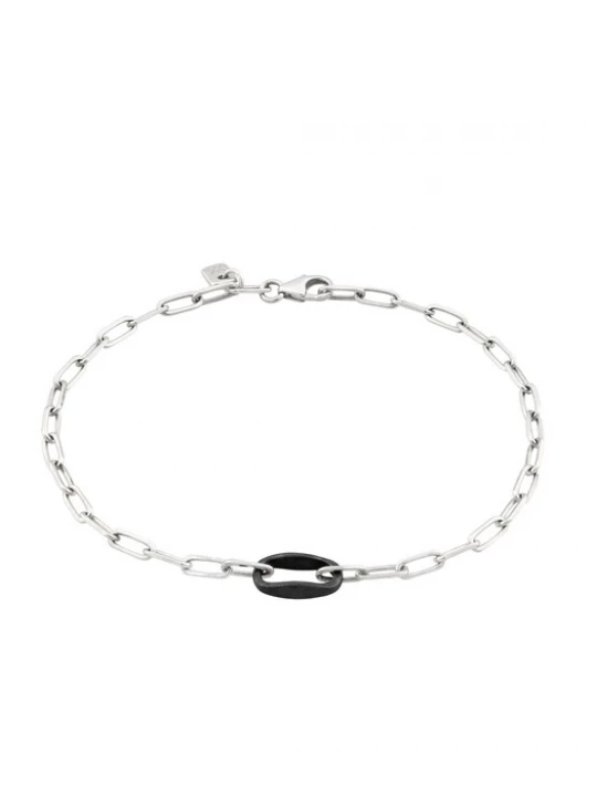 Foto van product KUZZOI Armband zwart / zilver