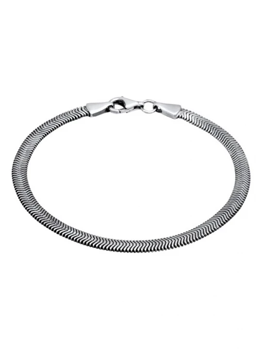 Foto van product KUZZOI Armband zwart / zilver