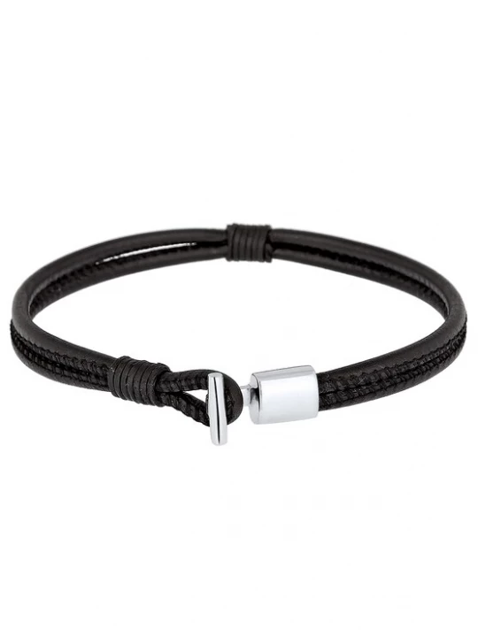 Foto van product KUZZOI Armband zwart / zilver