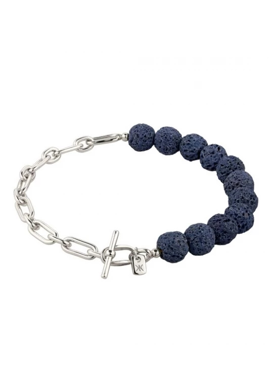 Foto van product KUZZOI Armband zwart / zilver