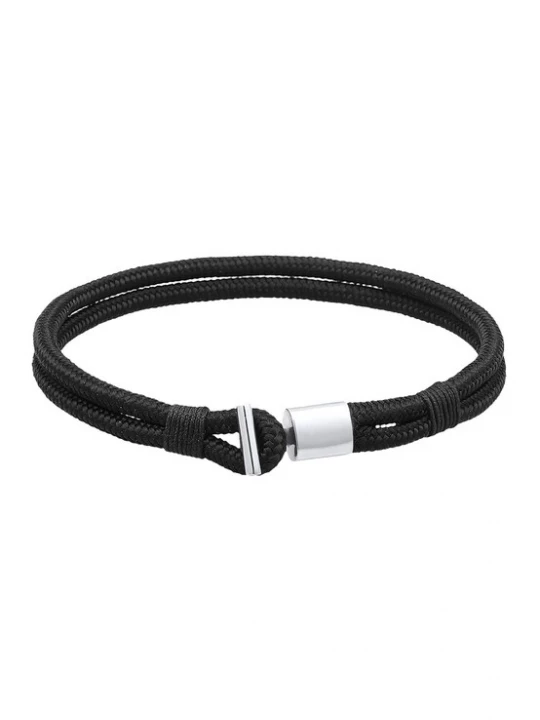 Foto van product KUZZOI Armband zwart / zilver