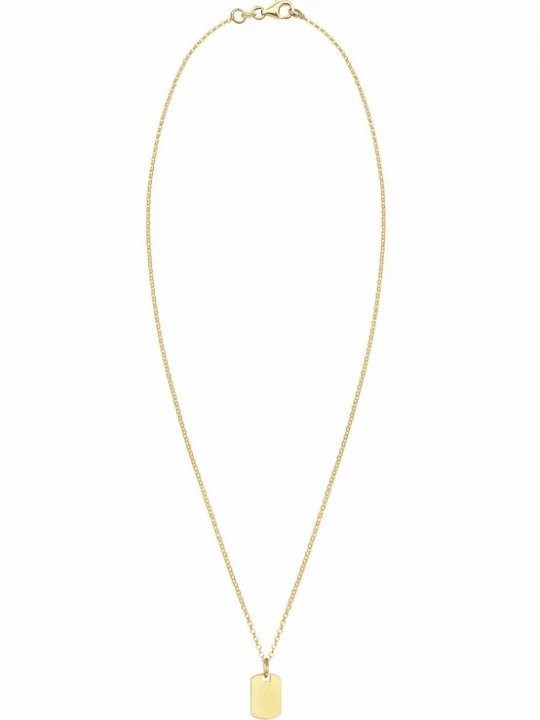 Foto van product KUZZOI Ketting 'Dog Tag' goud