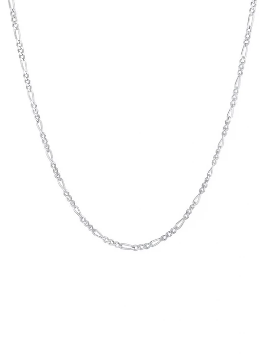 Foto van product KUZZOI Ketting 'Figaro' zilver