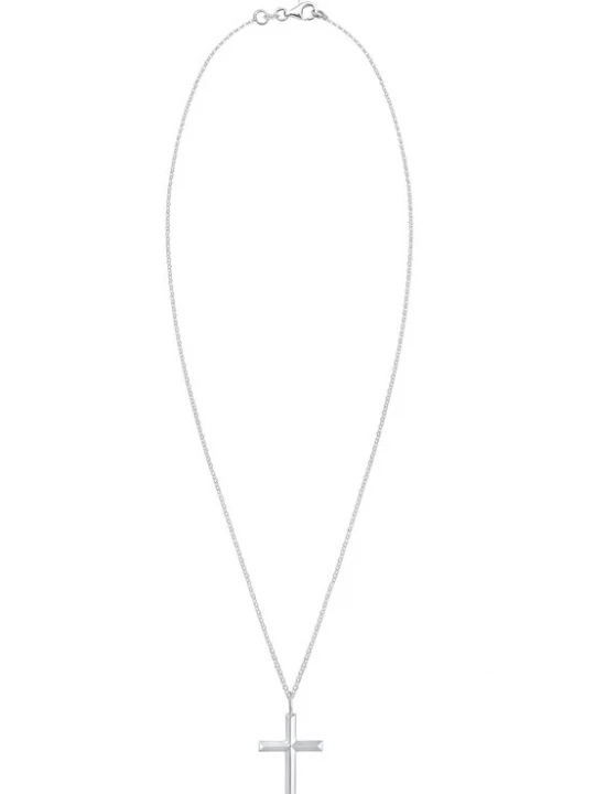 Foto van product KUZZOI Ketting 'Kreuz' zilver