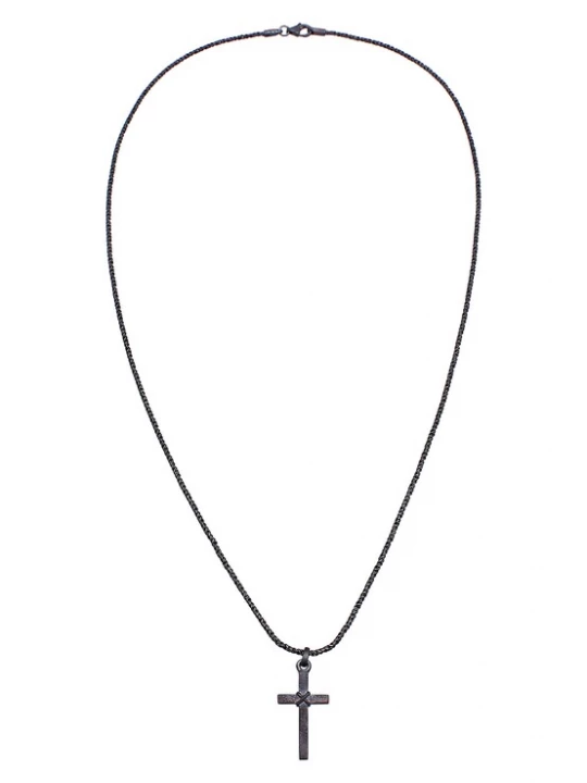 Foto van product KUZZOI Ketting 'Kreuz' zwart