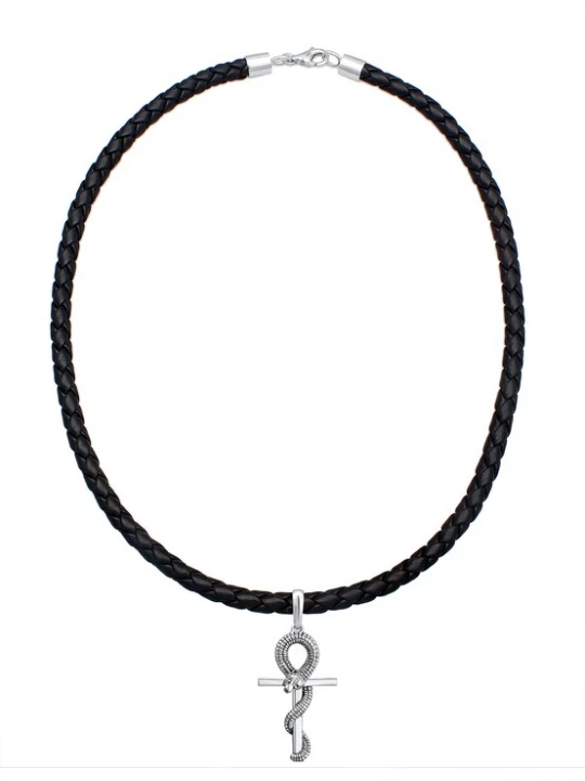 Foto van product KUZZOI Ketting zwart / zilver