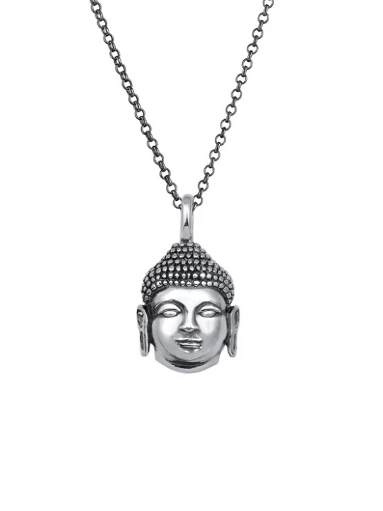 Foto van product KUZZOI Ketting zwart / zilver