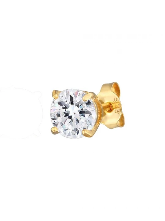 Foto van product KUZZOI Oorbel goud / transparant