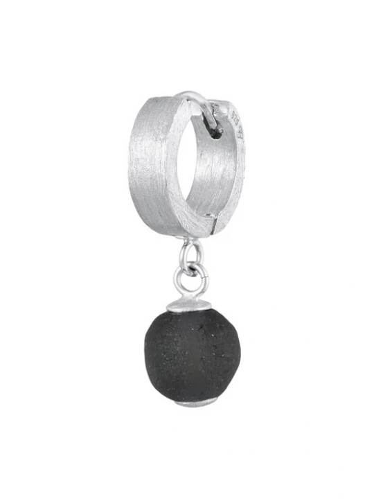 Foto van product KUZZOI Oorbel zwart / zilver