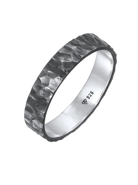 Foto van product KUZZOI Ring basaltgrijs / zilver