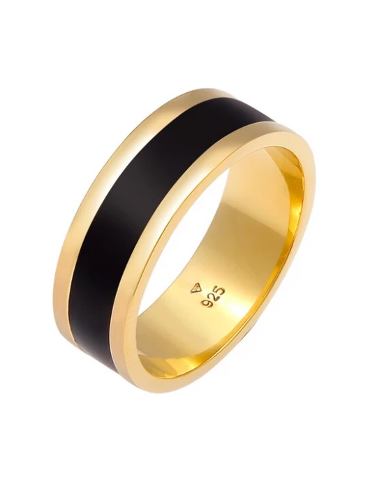 Foto van product KUZZOI Ring goud / zwart
