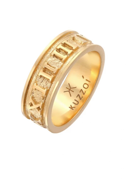 Foto van product KUZZOI Ring 'Zahlen' goud