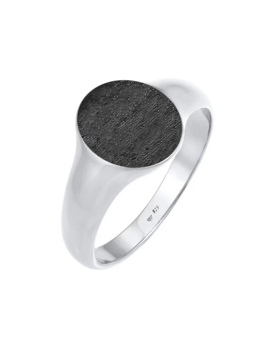 Foto van product KUZZOI Ring zwart / zilver