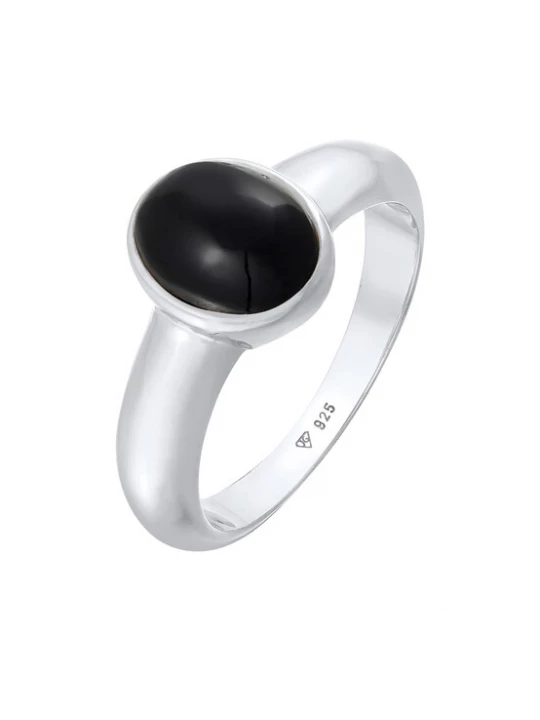 Foto van product KUZZOI Ring zwart / zilver